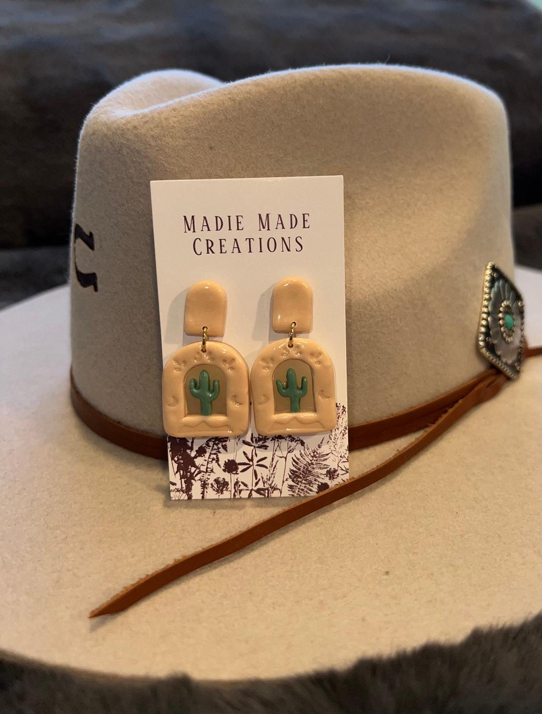 Western dangle earrings