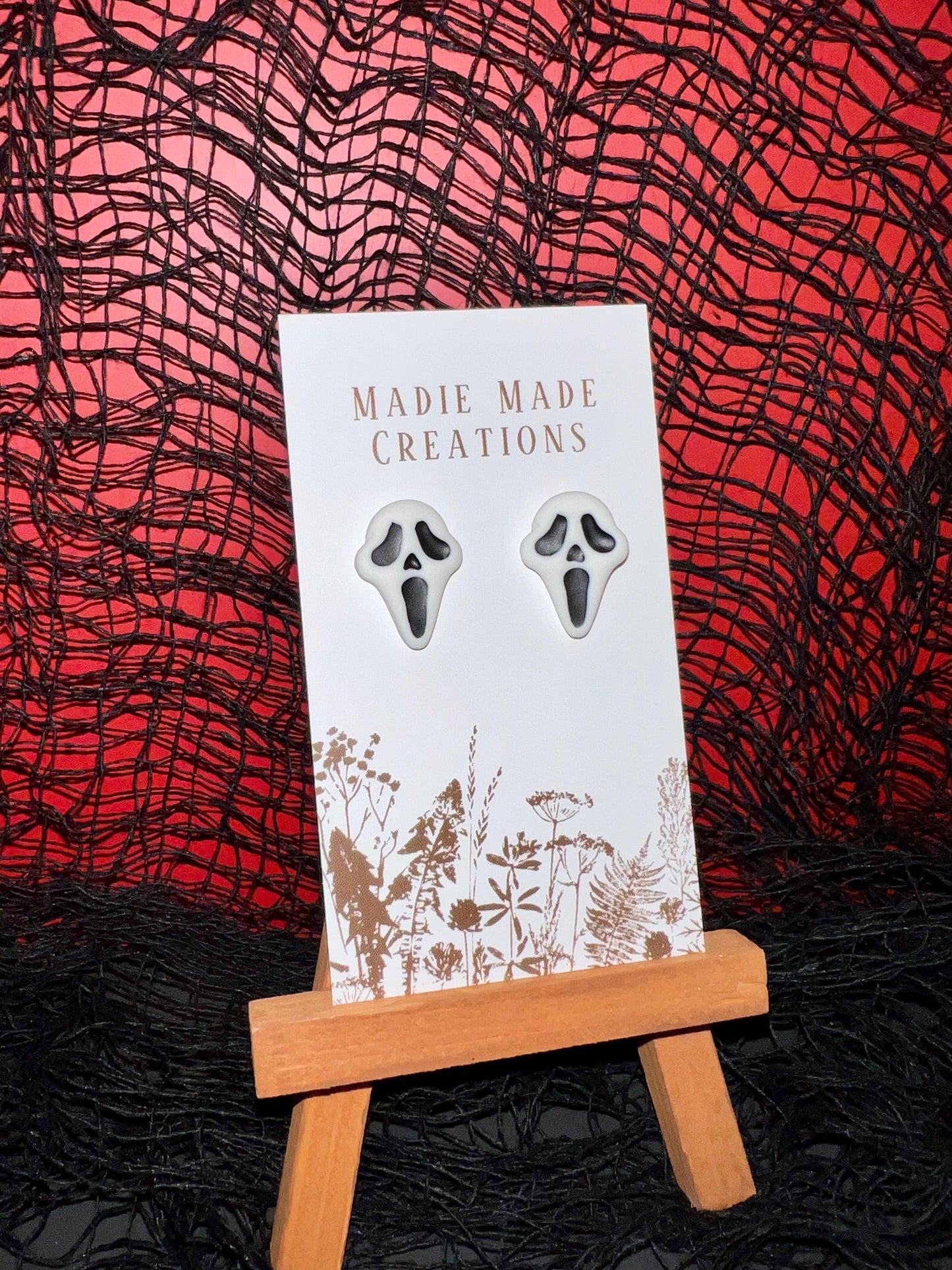 Halloween Mask Studs