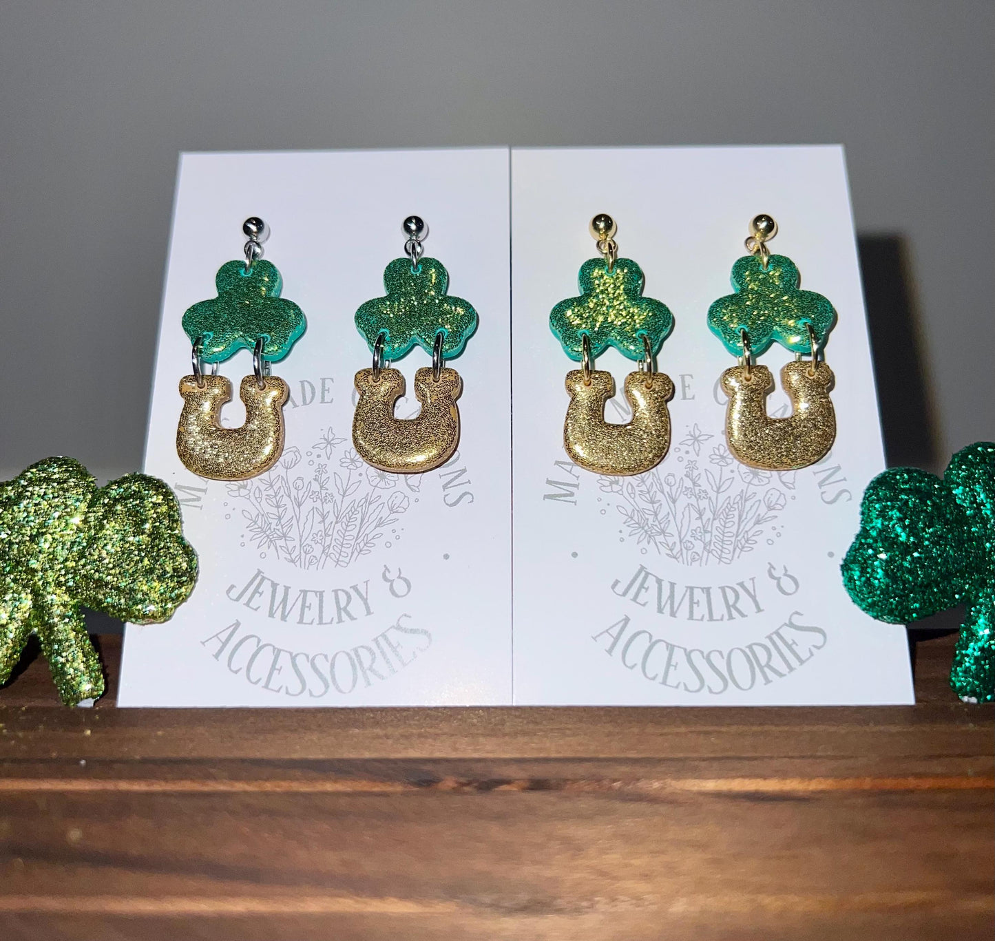 Luck of the Irish studs