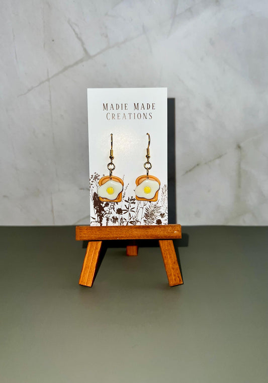 Egg & Toast dangles