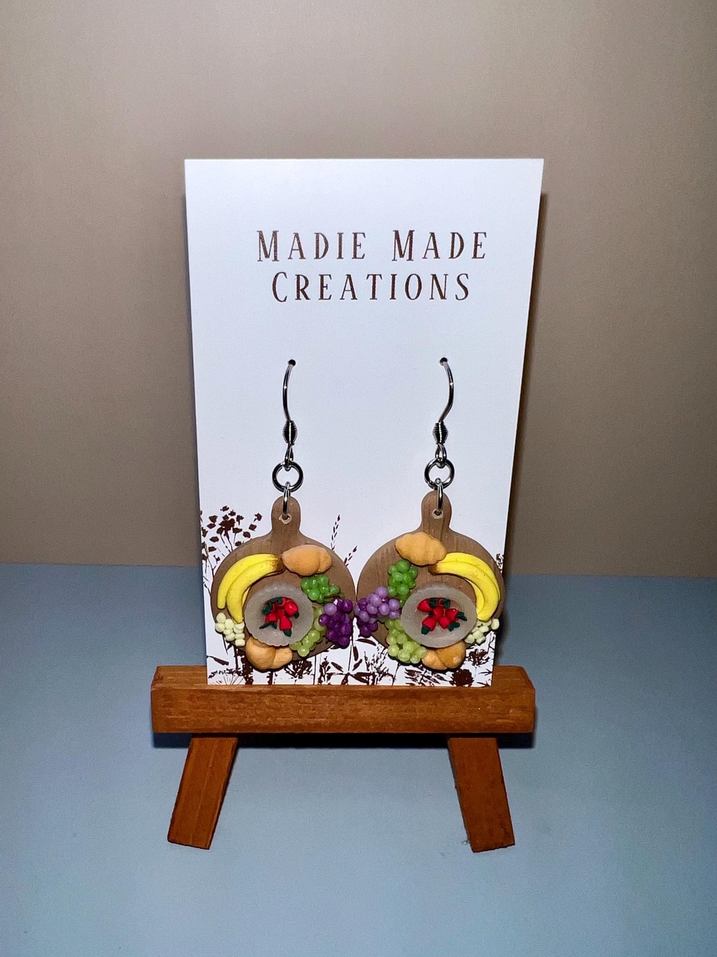 Charcuterie Board earrings