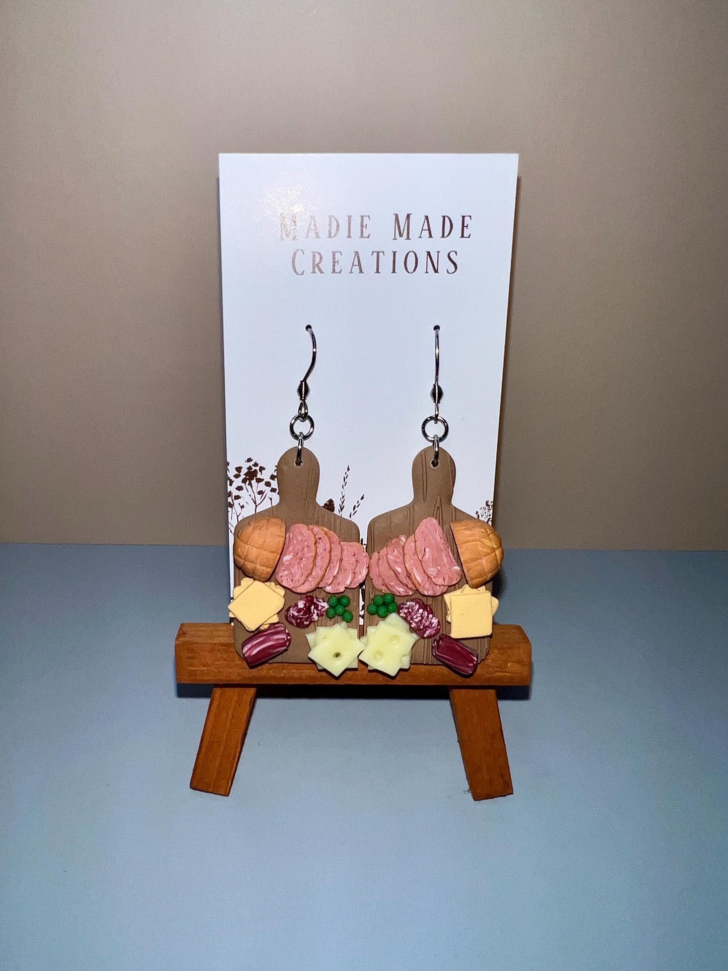 Charcuterie Board earrings