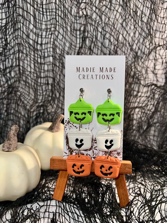 Halloween Bucket studs