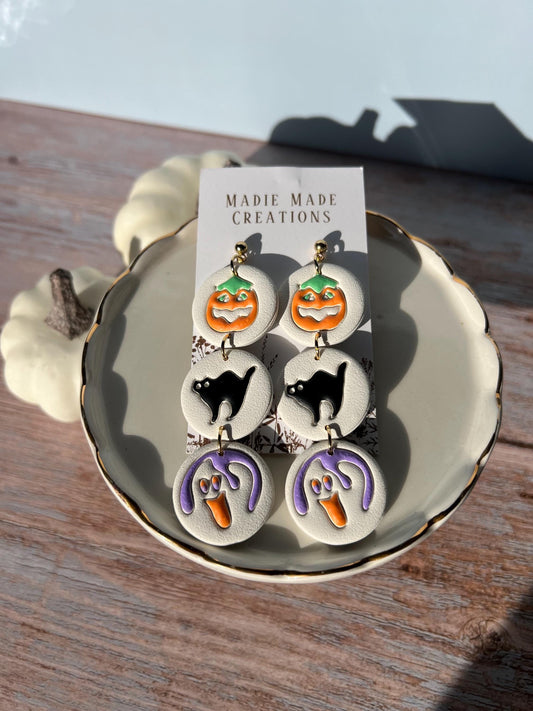 Halloween Cookie studs
