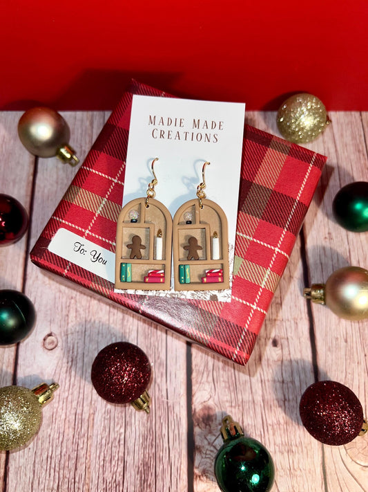 Large Christmas Bookshelf Dangles