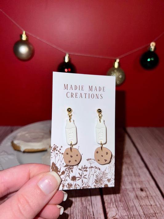 Milk and Cookie studs