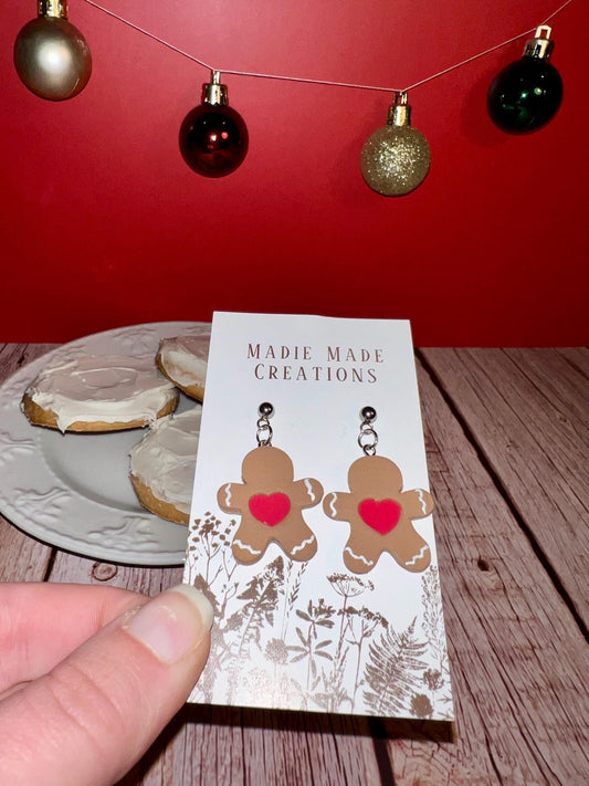 Gingerbread Cookie Studs