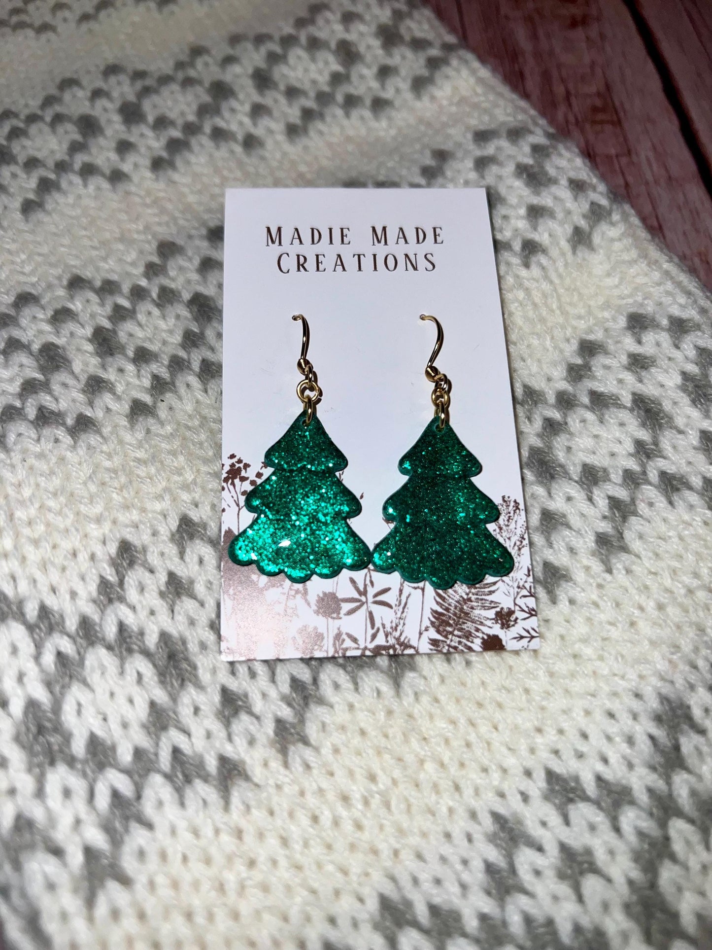 Glitter Tree dangles