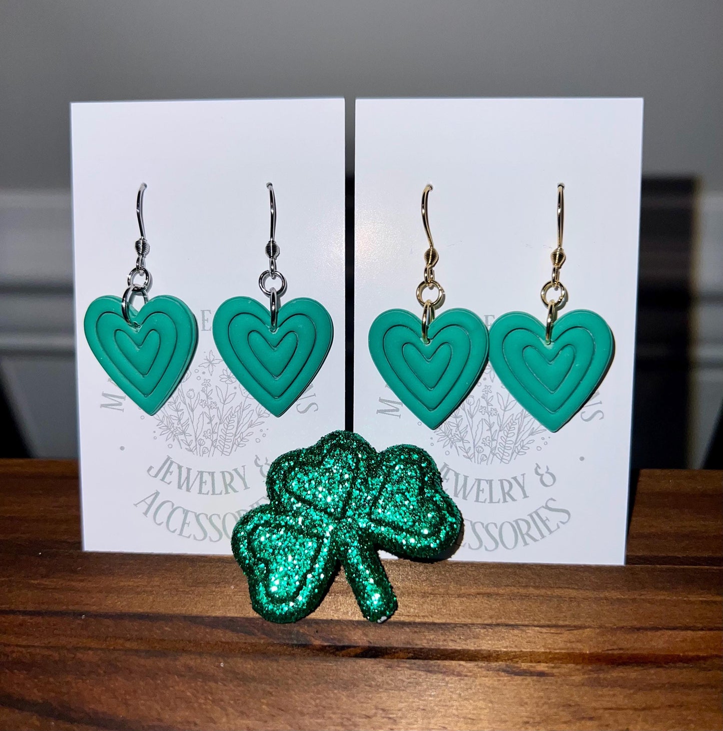 Heart of the Irish dangles