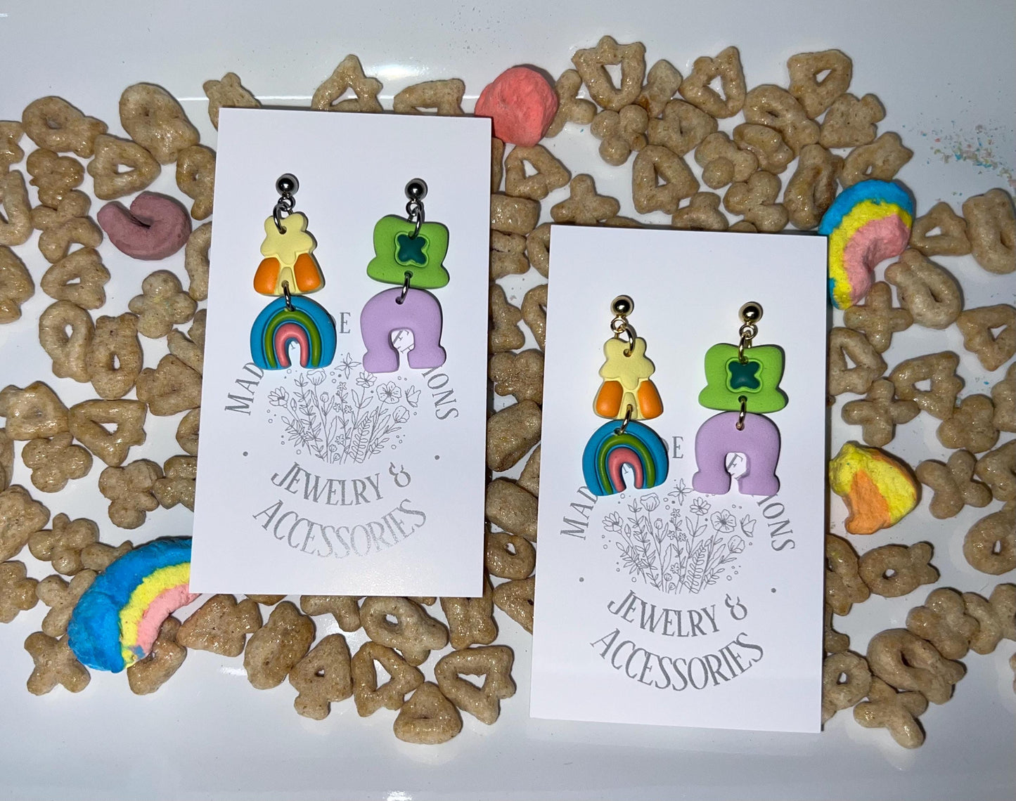 Lucky Charm studs