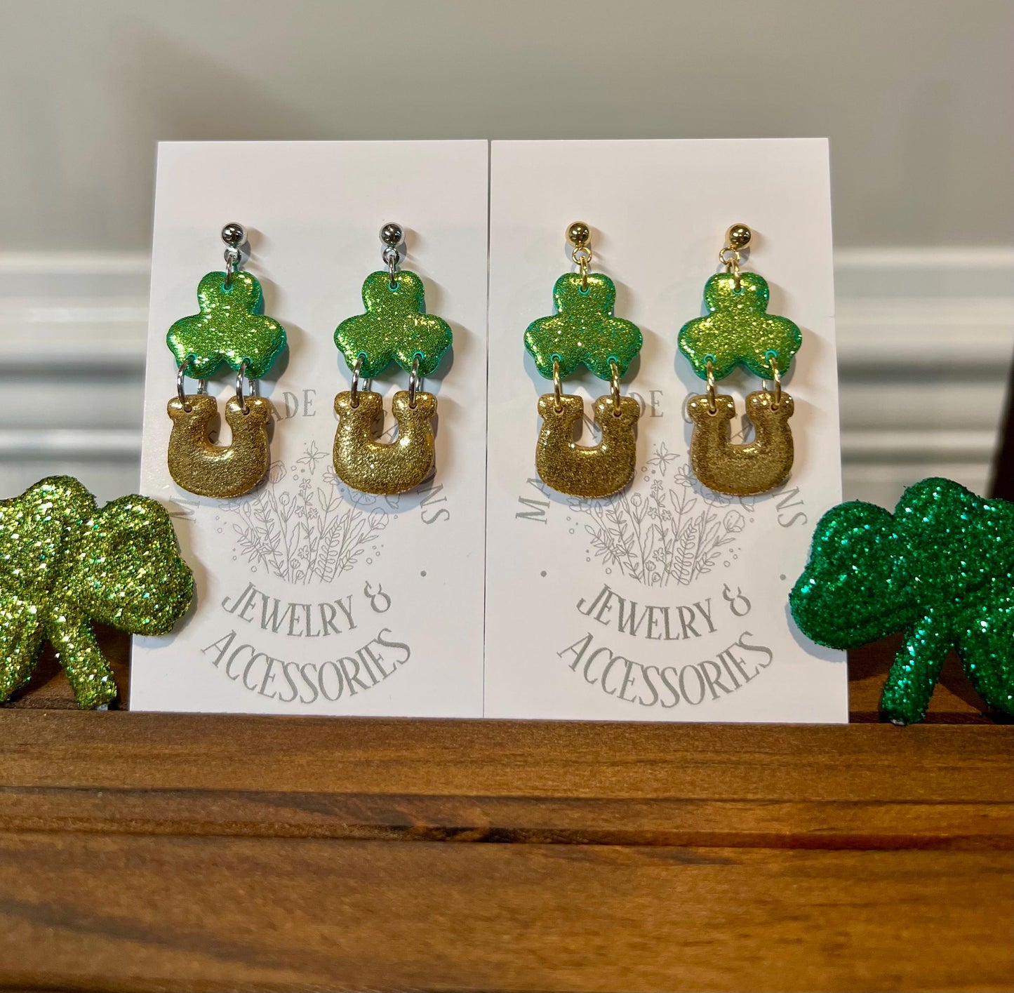 Luck of the Irish studs